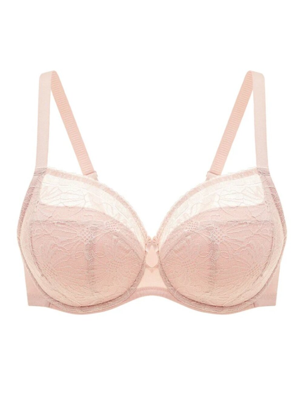 Understance Ruby FlexWire Lace Demi Bra, Soft Pink 30G $72